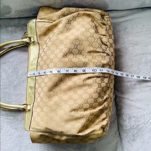 GUCCI canvas GG monogram tote bag💛💛💛 - Picture 8 of 16